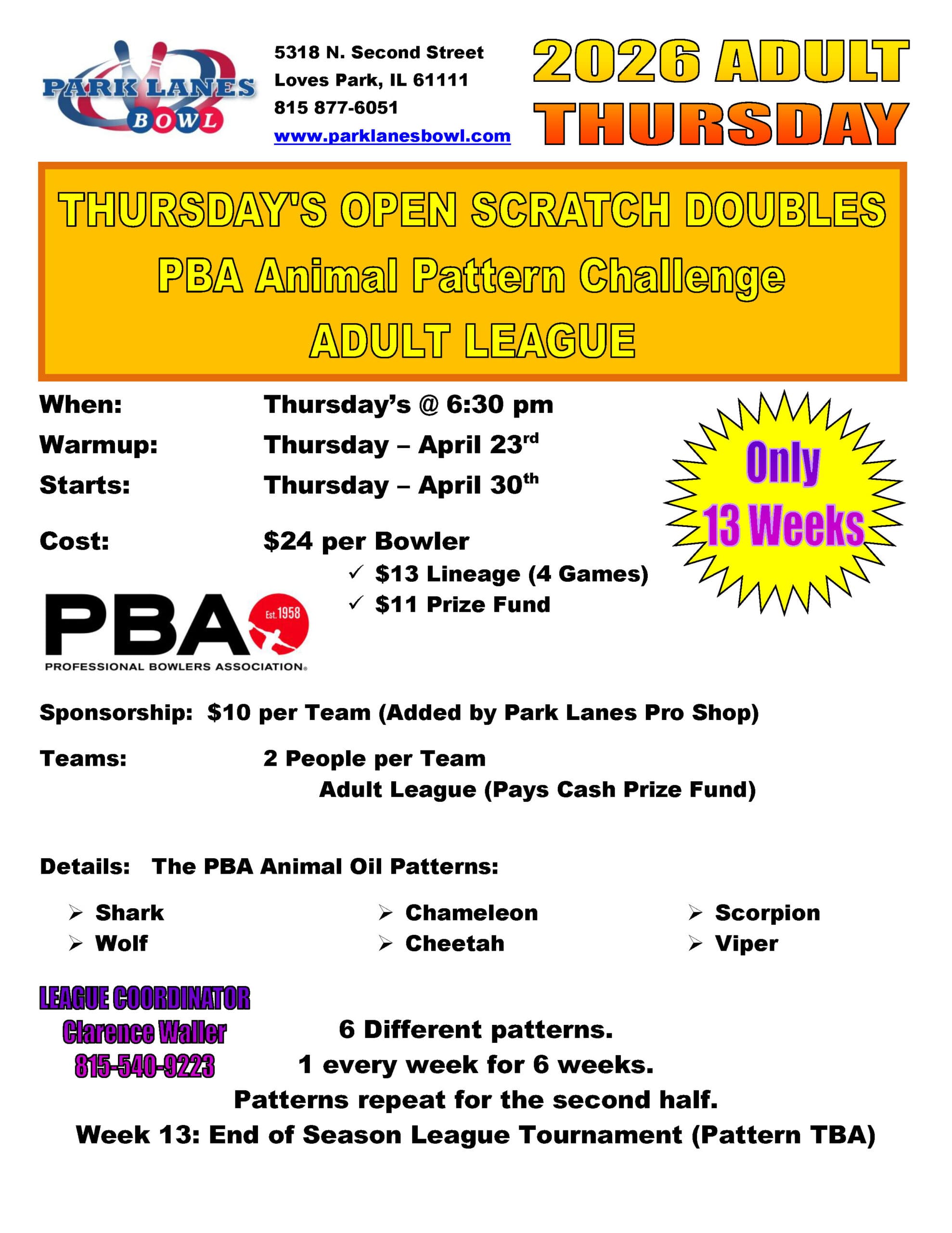 Thurs-Spring 2026 PBA Adult